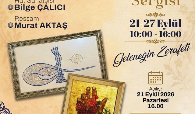 Talas'ta "Geleneğin Zarafeti" sergisi kapılarını açıyor