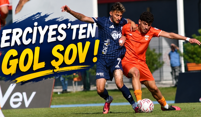 Erciyes 38 FK’dan Gol Şov