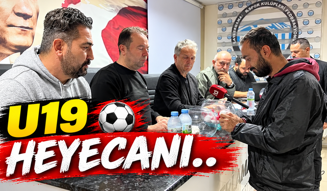 Kayseri'de futbol! U19 Ligi fikstürü çekildi!