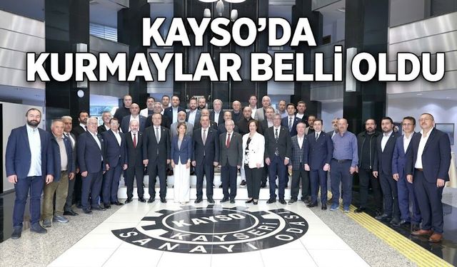 Mehmet Büyüksimitci KAYSO'da güven tazeledi