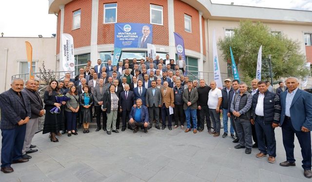 Develi Muhtarlarıyla İstişare Toplantısı