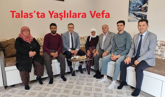 Talas'ta Yaşlılara Vefa