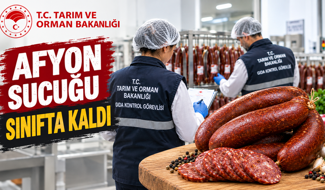 Afyon Sucuğu ifşa oldu! Baş eti dahi kullanılmış!