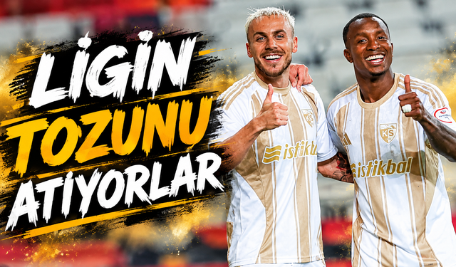 Kayserispor gol makineleri Seferi ile Moreno
