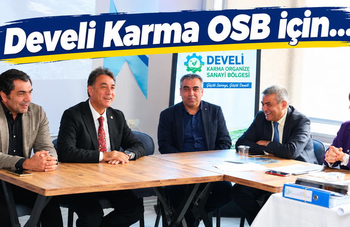 Develi Karma OSB için büyük adım