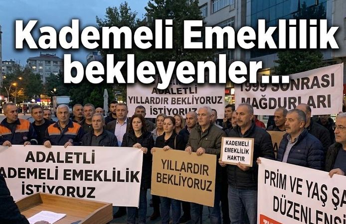 Kademeli Emeklilik bekleyenler...