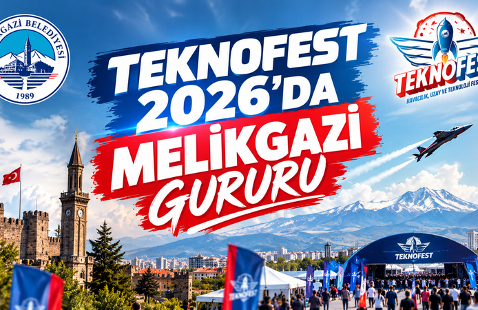 Melikgazi'den gurur veren TEKNOFEST başarısı