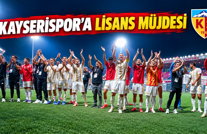 Kayserispor’a Federasyon’dan güzel haber