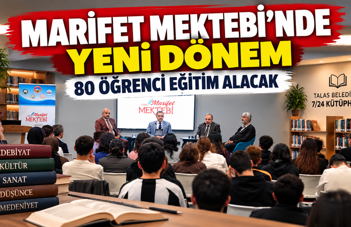 Kayseri Marifet Mektebi’nde Yeni Dönem Başladı