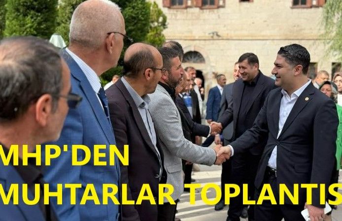 MHP Kayseri Teşkilatı Talaslı Muhtarlarla Buluştu