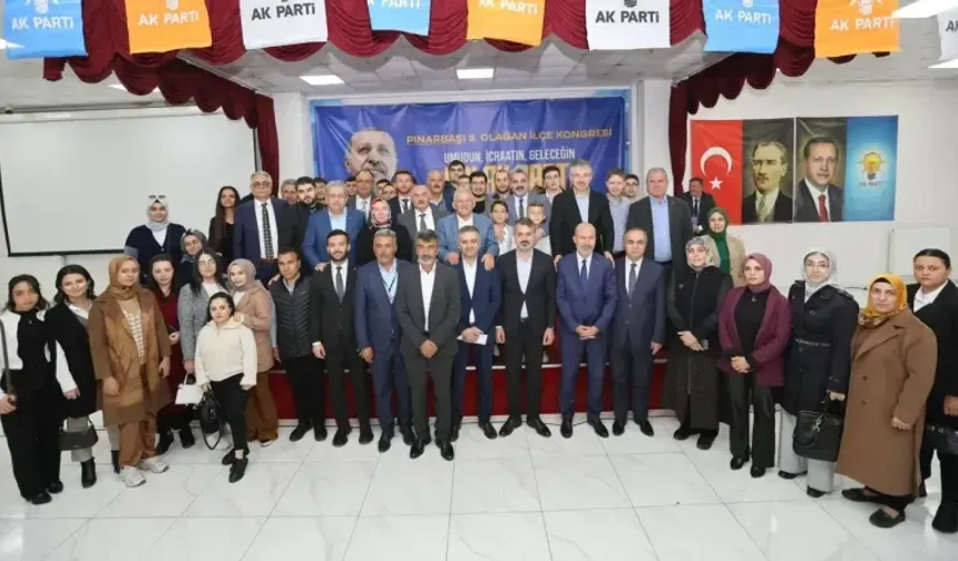 AK Parti Pınarbaşı ilçe başkanı belli oldu 