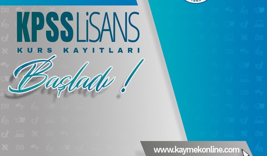 Kurs Kayıtları Başladı