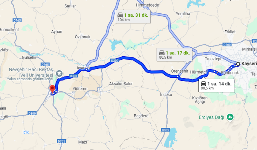 Kayseri-Nevşehir yolu neden yapılmıyor?