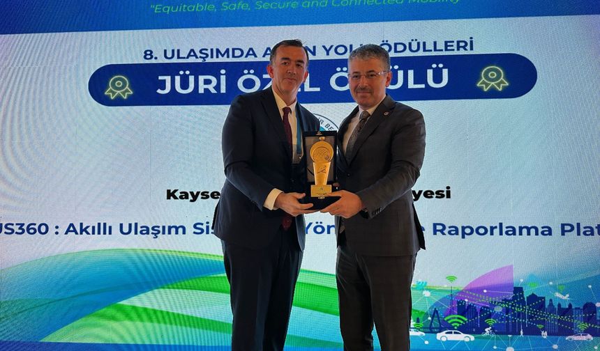 Kayseri Büyükşehir’e Jüri Özel Ödülü