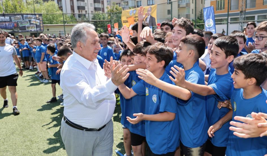 Talas Belediyespor Yaz Futbol Okulu kapılarını açtı