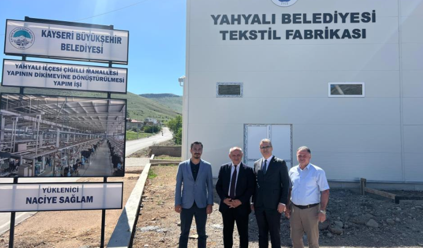 Yahyalı'ya büyük yatırım!
