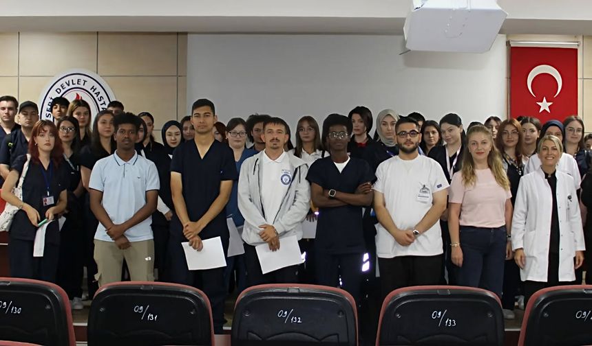 Kayseri Devlet Hastanesi’nde stajyerlere yoğun eğitim!