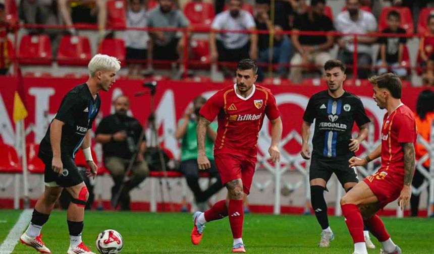 Kayserispor’dan Hazırlık Maçında Net Galibiyet: 3-0