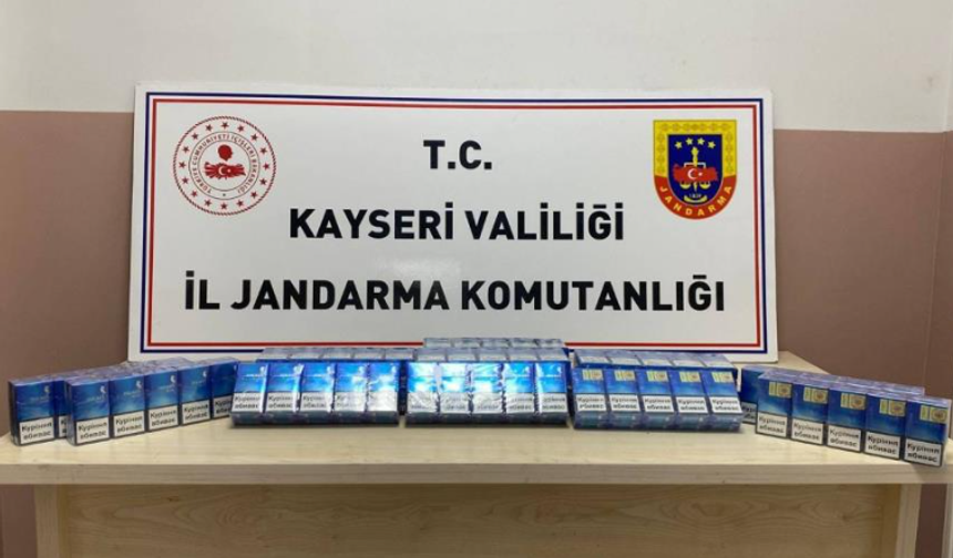 3 farklı tırdan kaçak sigara ele geçirildi