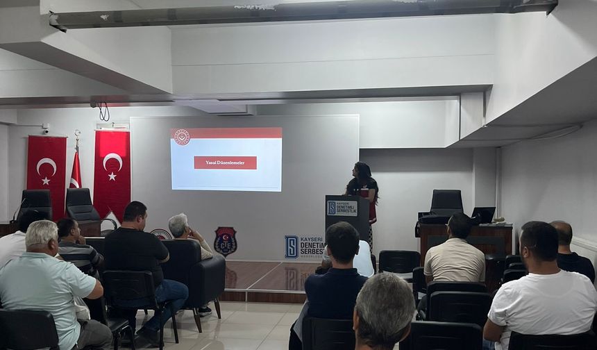 Kayseri’de Şiddetle Mücadele İçin Farkındalık Eğitimi