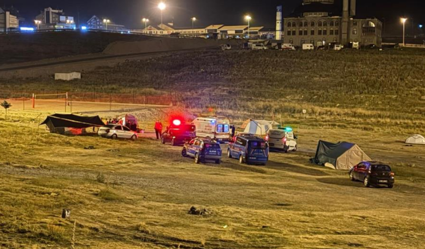 Erciyes'te kan donduran olay