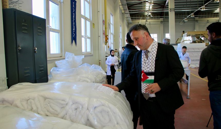 Kayseri’den Gazze’ye kardeşlik eli