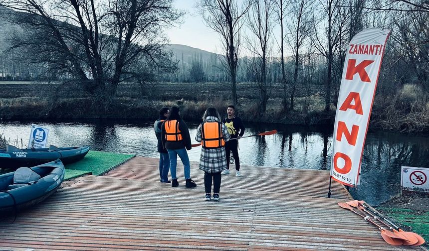 Tomarza-Zamantı Kano Su Sporlarında 2025 Sezonu Sona Yaklaşıyor