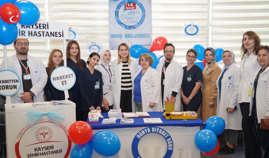 Kayseri Şehir Hastanesi’nde farkındalık