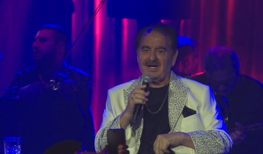 İbrahim Tatlıses Kayseri'de sahne aldı