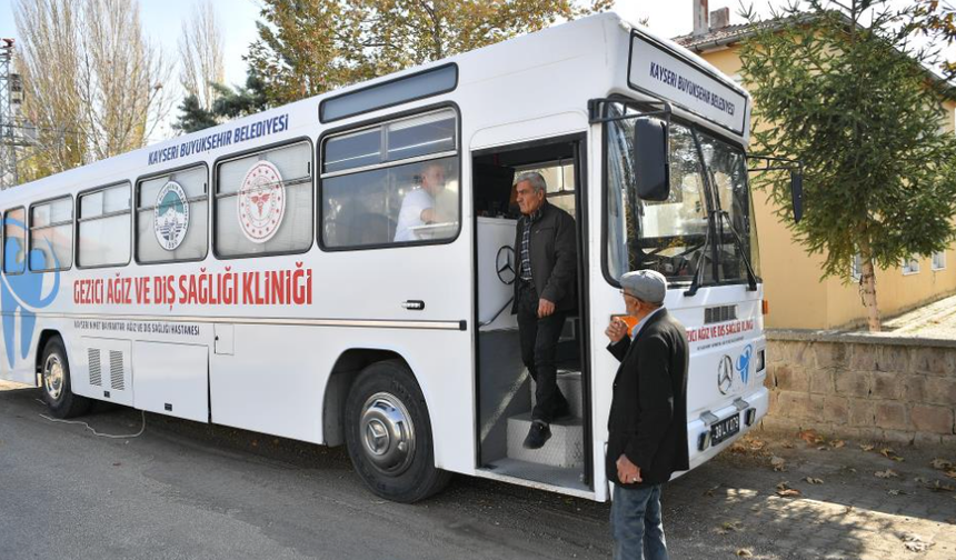 Gezici kliniği vatandaşın ayağına gidiyor