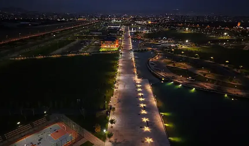 Kayseri'nin 1,5 Kilometrelik İskele Yolu Işığa Kavuştu