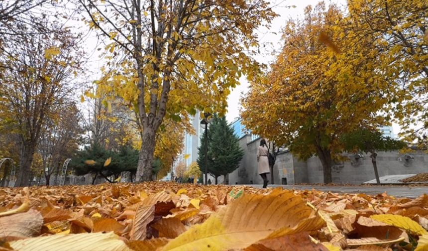 Kayseri’de sonbahara yağmurlu veda