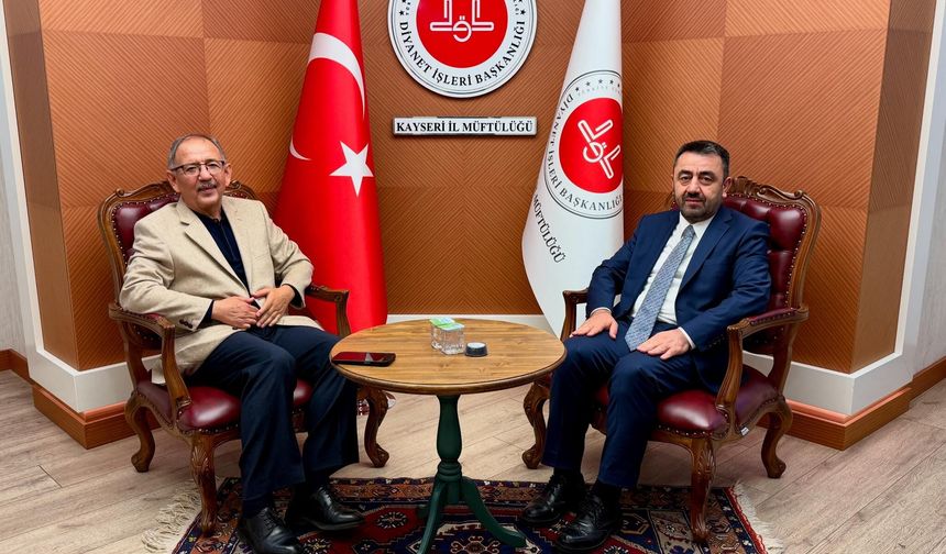 Özhaseki’den Kayseri İl Müftülüğü’ne ziyaret