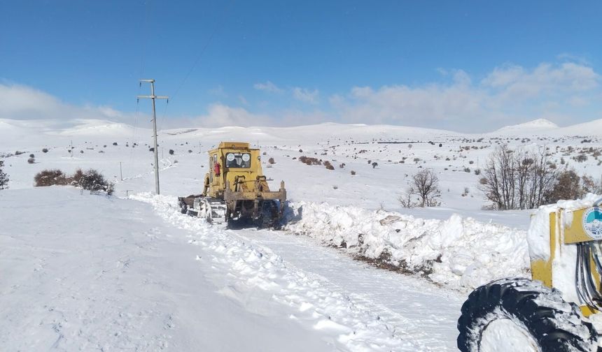 Kırsalda kapalı mahalle yolu kalmadı