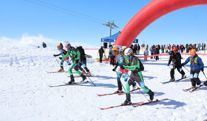 Uluslararası Erciyes Dağ Kayağı Yarışları sona erdi