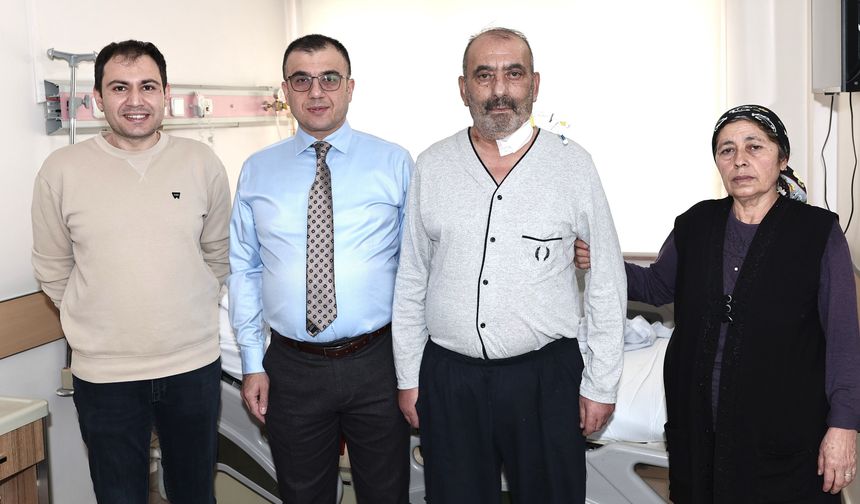 Kayseri'de ilk mitral kapak ameliyatı gerçekleştirildi