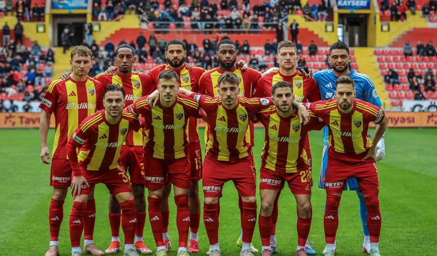 Kayserispor 6 sezonun en kötü performansını sergiliyor