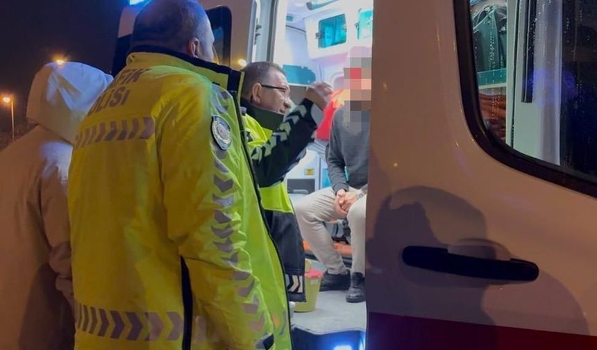 Polis İkna Etti, Sürücü Tedaviye Gitti