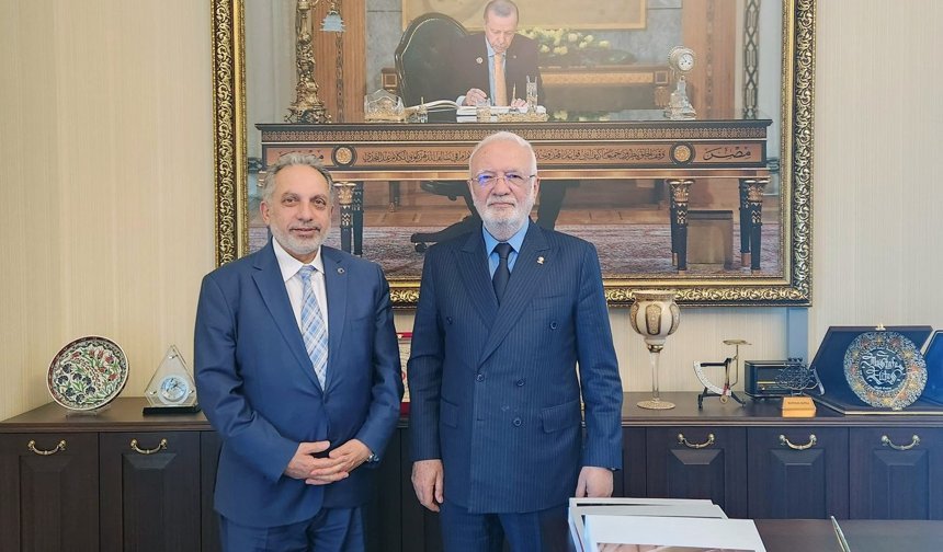 Başkan Yalçın Ankara'da: Mustafa Elitaş ile Talas Yatırımlarını Görüştü