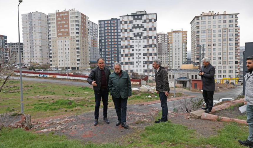 Yeni park ve otopark alanları incelendi