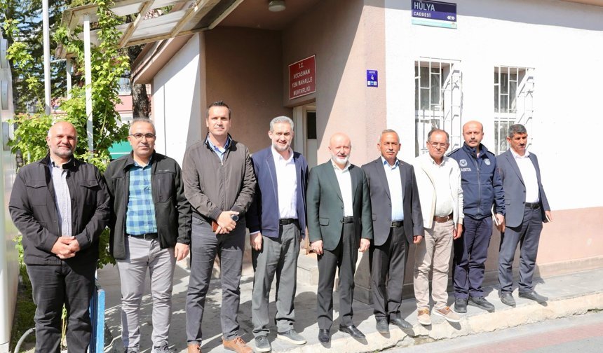 "Hemşehrilerimizin ihtiyaçlarını yerinde tespit ediyoruz"
