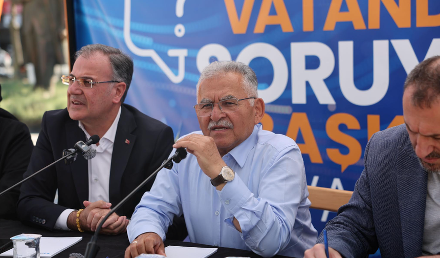 "VATANDAŞ SORUYOR, BAŞKAN CEVAPLIYOR"