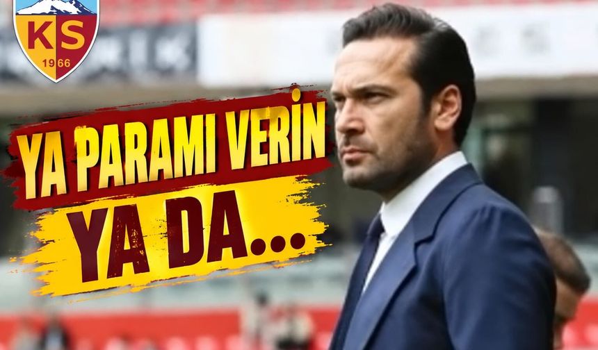 Kayserispor’a 3,5 Milyon TL’lik ödeme emri geldi