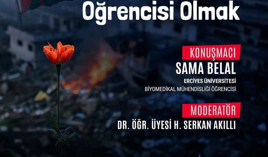 NNYÜ'den Gazze için anlamlı etkinlik