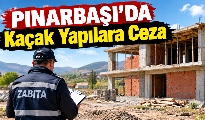 Pınarbaşı’da Kaçak Yapılara Ceza! 1 Ay Süre Verildi