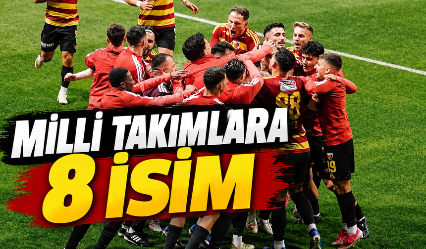 Kayserispor'dan Milli takımlara 8 isim