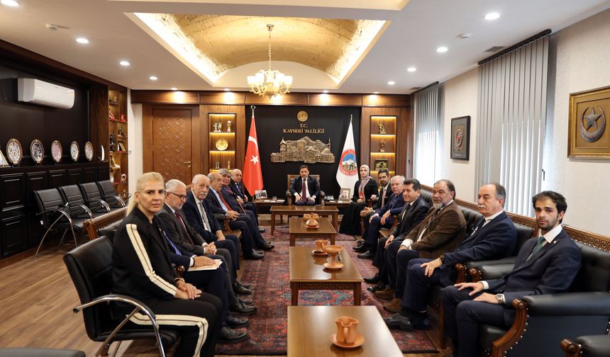 Türk Dünyasının edebiyatçıları Kayseri'de!