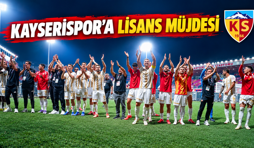 Kayserispor’a Federasyon’dan güzel haber
