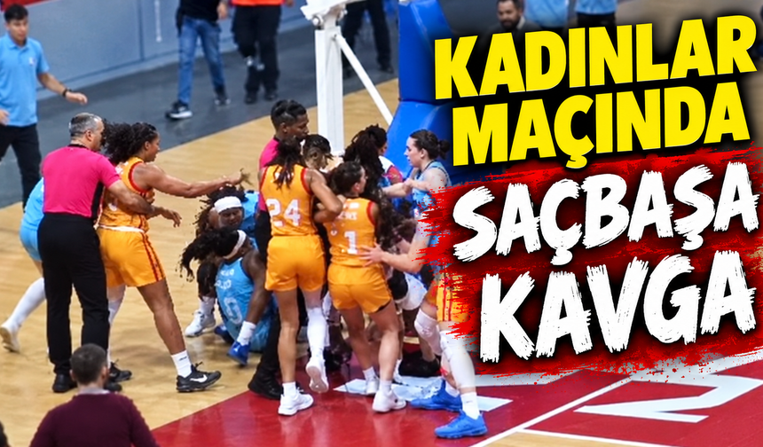 Kadınlar Basketbol Maçında Kavga