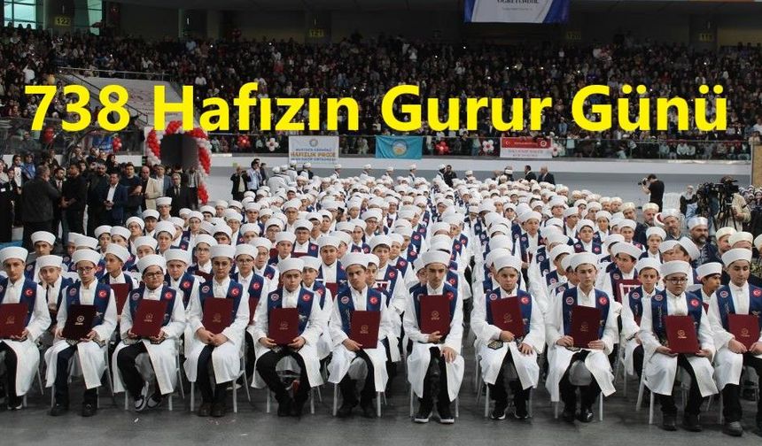 Kayseri’de 738 Öğrenci Hafızlık Belgesine Kavuştu! Törende Duygusal Anlar Yaşandı